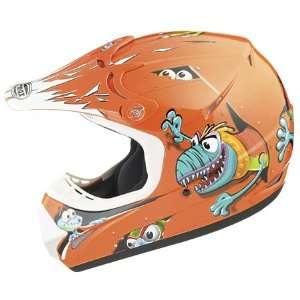   GM46Y Special Edition Full Face Helmet Large  Orange Automotive