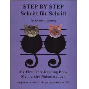   By Step My First Note Reading Book Sup 1 w/CD Musical Instruments