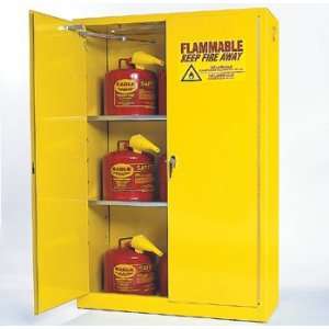 Large Capacity Flammables Cabinet with Self Closing Doors  