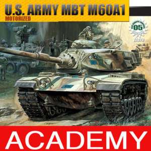 ARMY MBT M60A1 MOTORIZED 2CHANNEL ACADEMY MODEL  