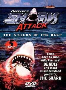 Operation Shark Attack   5 Pack DVD, 1998, 5 Disc Set 056775009199 