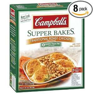 Supper Bake Traditional Roast Chicken With Stuffing, 17.8 Ounce Boxes 