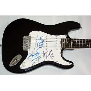 The Misfits Autographed Signed Guitar & Proof Everything 