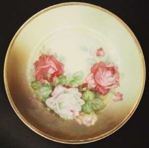 VTG C T Altwasser Roses China Plate Porcelain  
