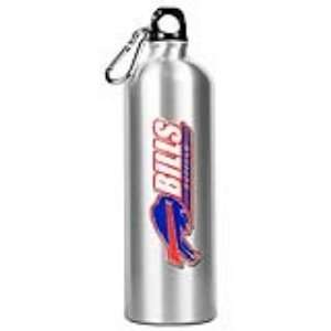   Buffalo Bills NFL 34oz Silver Aluminum Water Bottle