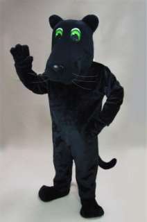  Cartoon Panther Mascot Costume Clothing