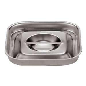   World Cuisine 4450 Lid for Bain Marie in Silver Size 6 1/8 Square