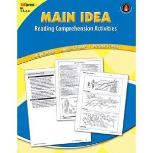  Edupress Ep 2365 Main Idea Comprehension Book Blue Level 
