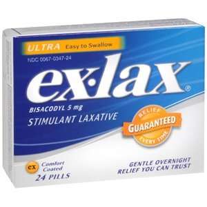   Special pack of 6 EX LAX ULTRA TabS 24 Tablets