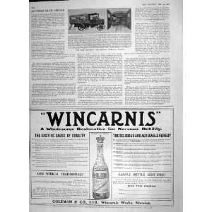  1906 MILITARY AMBULANCE WAGGONS WINCARNIS COLEMAN
