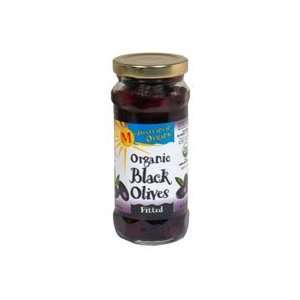  Mediterranean Organic Ripe Pitted Black Olives    8.1 oz 