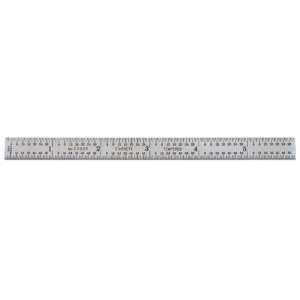 Starrett STR C305R 12 Steel Rule 12 Inch Long x 1/2 Inch Wide 