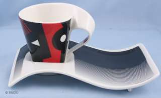 Villeroy Boch   New Wave Caffe Faces Espresso Cup Set  