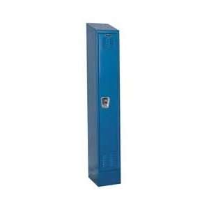 Assembled Locker,w12,d15,h83,marine Blue   HALLOWELL  