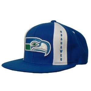  Blue Panel Seattle Seahawks Snapback Hat Sports 