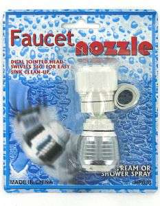   JOINTED FAUCET NOZZLE (CASE 144) Strem Shower Spray Kitchen Bathroom