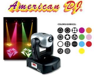 AMERICAN DJ SPOT 250 Rotate Light Effect + Fog Machine 640282016698 
