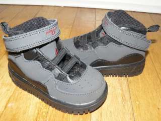 ADORABLE Nike Air Jordan X 10 Baby boy toddler shoes sz 5c BLACK EUC 