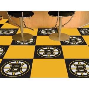   Boston Bruins 20Pk Area/Gym Carpet/Rug Floor Tiles