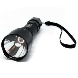 220 Lumen CREE LED Tactical Flashlight with charger  