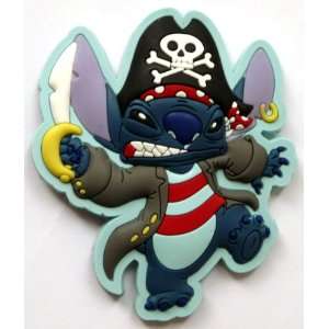  Stitch dressed as pirate ship captain Disney ~ Fridge 
