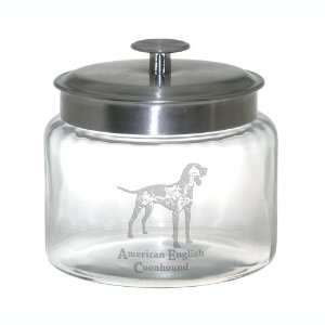  Dog Treat Jar   American English Coonhound