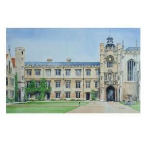  Kings Gate, Trinity College Giclee Poster Print by Peter 