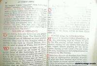   some pages. Sill very legible and pages do not adhere to one another