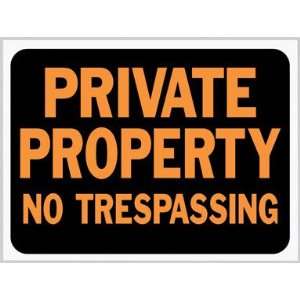 Hy Ko Prod Co 9X12 Priv Property Sign (Pack Of 10) 3025 Signs