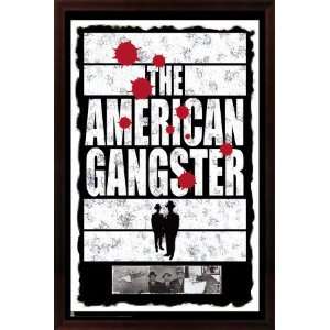  The American Gangster Framed Poster Print, 26x38