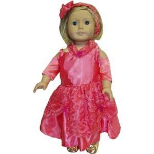  American Girl Doll Coral Princess Dress Toys & Games