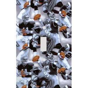  Football Player Collage Decorative Switchplate Cover