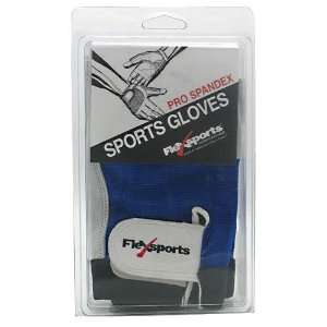  Pro Spandex Sport Gloves Blue 1 X Large