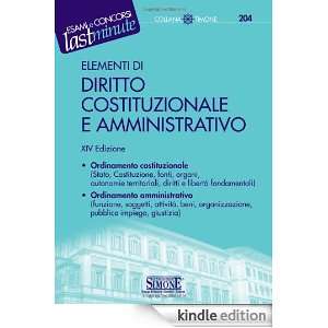   diritto costituzionale e amministrativo (Il timone) (Italian Edition