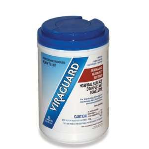 Viraguard® Extra Large Heavy Duty Disinfectant Wipes 