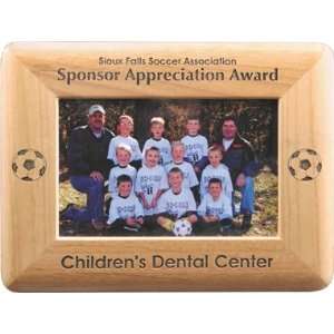  Soccer Sponsor Appreciation Award Picture Frame Baby