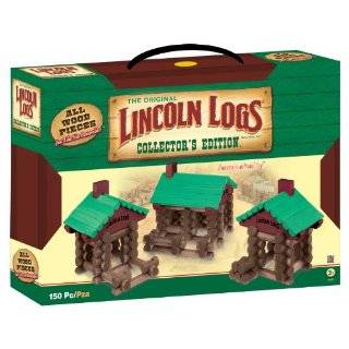 Lincoln Logs Collectors Edition Wooden Case