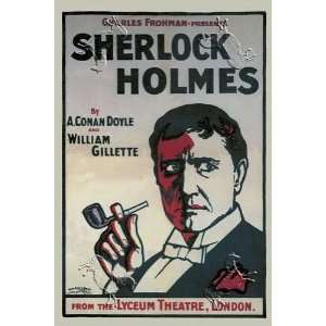  Sherlock Holmes John Stewart Browne. 18.75 inches by 27 