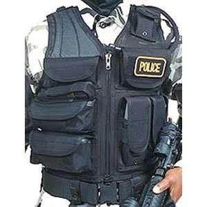  Omega Tactical Vest, EOD, w/Hawktex, Black Sports 