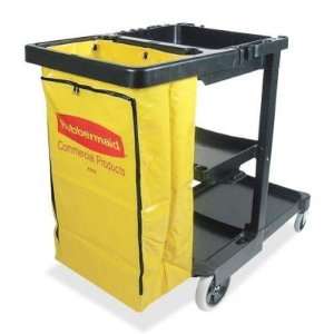   , inc Rubbermaid Janitor Cart With Zipper Yellow