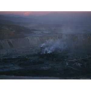  Pollution Spews from a Copper Smelter at Chuquicamata 