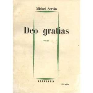 Deo gratias Servin Michel Books