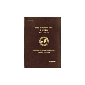  Consolidated B 24 D Aircraft Radio Manual Books