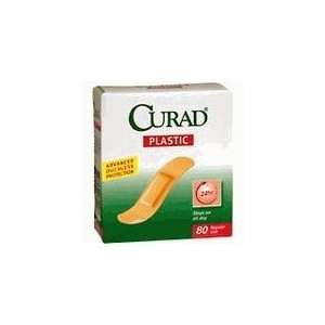  Curad Plastic Strips 3/4 Inch 80