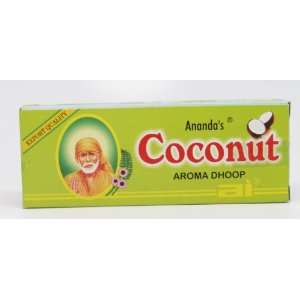  Coconut   Anand Dhoop Stick Incense   15 20 Logs