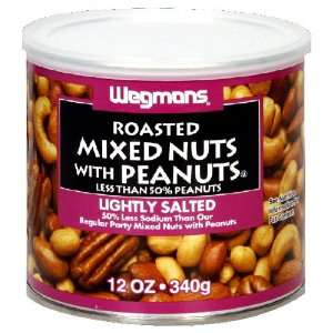 Wgmns Mixed Nuts, with Peanuts, Roasted, Lightly Salted , 12 Oz ( Pak 
