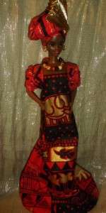 African Dream Barbie ~ OOAK Barbie doll AA Africa World International 