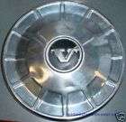 VOLVO DOG DISH HUBCAP 9 1/2 DIA. X 7/8 OUTER LIP USED