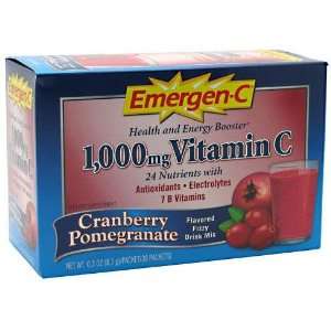 Alacer Corp. Health and Energy Booster, Cranberry Pomegranate, 30