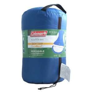 Coleman 4 in 1 Adult Big & Tall Sleeping Bag 40 to 60 Degrees  
